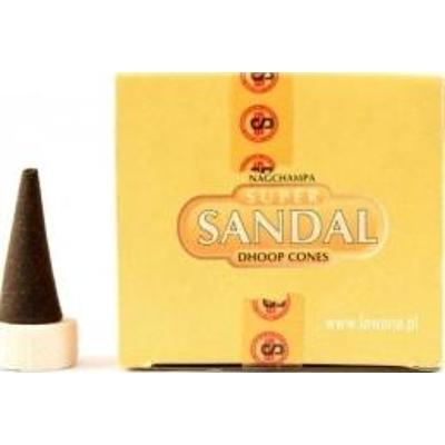 Stożkowe kadzidła sandałowe 12 sztuk Nag Champa