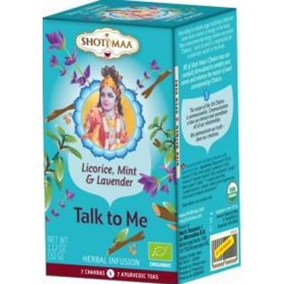 Herbata na 5 czakrę Gardła Vishudda (Talk to Me: lawenda lukrecja i mięta) 16 torebek Shoti Maa