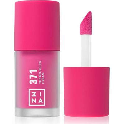 3INA The No-Rules Cream wielofunkcyjny kosmetyk do makijażu oczu, ust i twarzy odcień 371 - Electric hot pink 8 ml