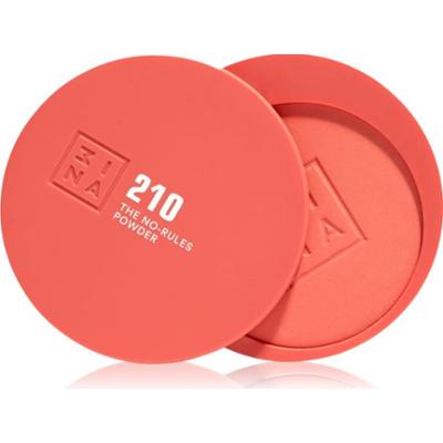 3INA The No-Rules Powder wielofunkcyjny kosmetyk do makijażu oczu, ust i twarzy odcień 210 - Light coral, matte 8 g
