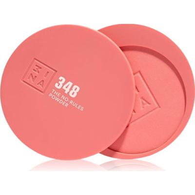 3INA The No-Rules Powder wielofunkcyjny kosmetyk do makijażu oczu, ust i twarzy odcień 348 - Flamingo pink, matte 8 g
