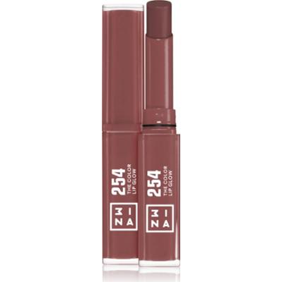 3INA The Color Lip Glow szminka nawilżająca z połyskiem odcień 254 - Vintage Rose 1.6 g