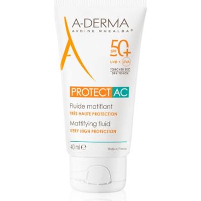 A-Derma Protect AC Mattifying Fluid fluid matujący do twarzy SPF 50+ 40 ml
