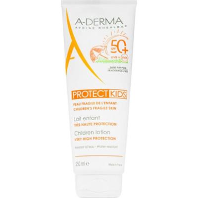 A-Derma Protect Kids Children Lotion ochronny krem do opalania dla dzieci SPF 50+ 250 ml