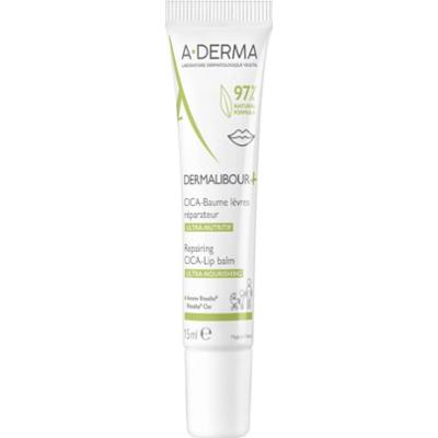 A-Derma Dermalibour+ odżywczy balsam do ust o działaniu nawilżającym 15 ml