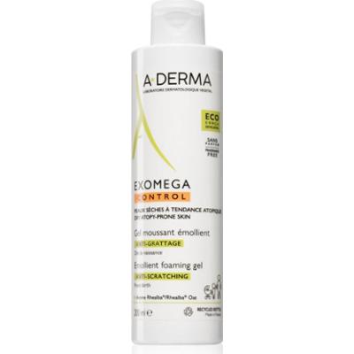 A-Derma Exomega Control Emollient Foaming gel zmiękczający żel pieniący Do cery suchej i atopowej 200 ml