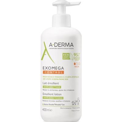 A-Derma Exomega Control Emollient Lotion mleczko do ciała przeciw podrażnieniom i swędzeniu skóry 400 ml