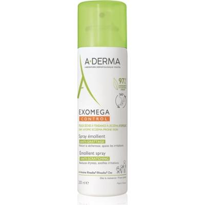 A-Derma Exomega Control Emollient spray krem nawilżający wzmacniający barierę ochronną skóry wrażliwej i atopowej w sprayu 200 ml