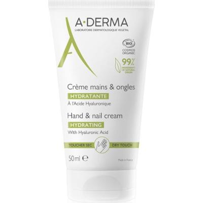 A-Derma Essentials Hand & Nail Cream krem nawilżający do rąk i paznokci z kwasem hialuronowym 50 ml