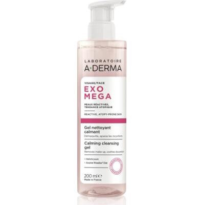 A-Derma Exomega Calming Cleansing Gel oczyszczający żel do demakijażu o działaniu uspokajającym 200 ml