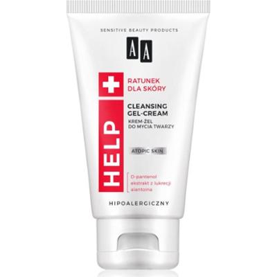 AA Cosmetics Help Atopic Skin kremowy żel myjący Do cery suchej i atopowej bezzapachowy 150 ml