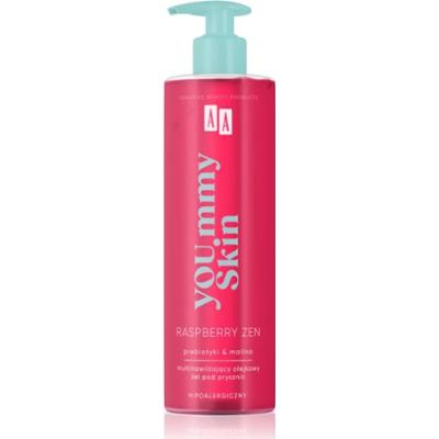 AA Cosmetics YOU.mmy Skin Raspberry Zen olejek pod prysznic o zapachu malin 400 ml