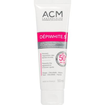 ACM Dépiwhite S krem ochronny na twarz i szyję SPF 50+ 50 ml