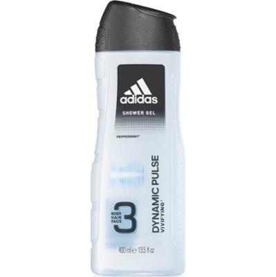 Adidas Dynamic Pulse żel pod prysznic do twarzy, ciała i włosów 3 w 1 400 ml