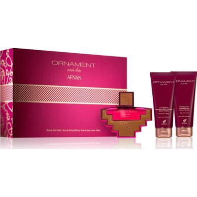 Afnan Ornament Purple zestaw upominkowy dla kobiet