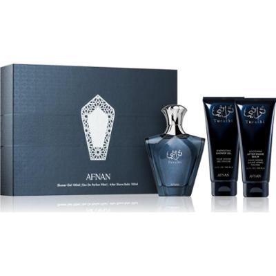Afnan Turathi Homme Blue zestaw upominkowy dla mężczyzn 3 szt.