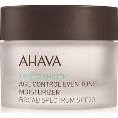 AHAVA Time To Smooth rozświetlający krem nawilżający SPF 20 50 ml