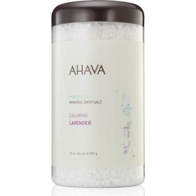 AHAVA Dead Sea Salt Calming Lavender sól mineralna do kąpieli z Morza Martwego 907 g