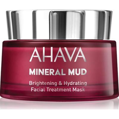 AHAVA Mineral Mud rozjaśniająca maseczka do twarzy o działaniu nawilżającym 50 ml
