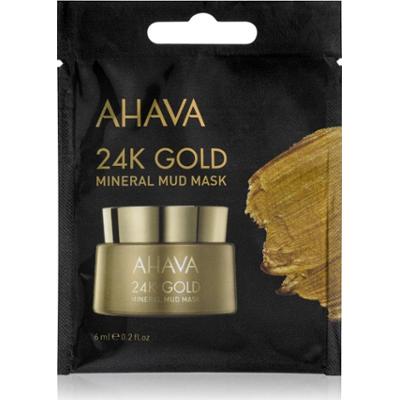 AHAVA Mineral Mud 24K Gold mineralna maseczka błotna z 24-karatowym złotem 6 ml
