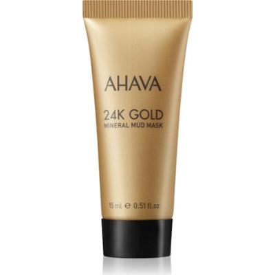 AHAVA Mineral Mud 24K Gold mineralna maseczka błotna z 24-karatowym złotem 15 ml