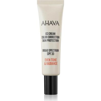 AHAVA CC Cream Color Correction krem CC do ujednolicenia kolorytu skóry SPF 30 30 ml