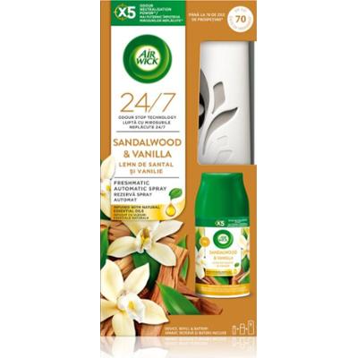Air Wick Freshmatic Sandalwood & Vanilla automatyczny odświeżacz powietrza z wkładem 250 ml