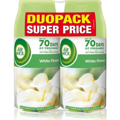 Air Wick Freshmatic White Flowers odświeżacz powietrza napełnienie z zapachem DUO 2x250 ml