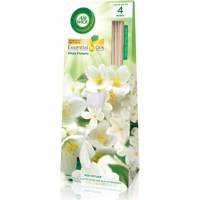 Air Wick Essential Oils White Flowers dyfuzor zapachowy z napełnieniem 30 ml
