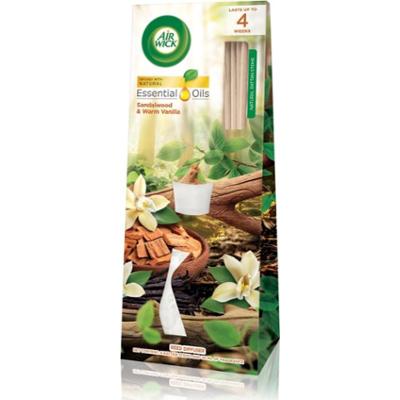 Air Wick Essential Oils Sandalwood & Warm Vanilla dyfuzor zapachowy z napełnieniem 30 ml