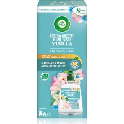 Air Wick Active Fresh Spring Breeze & Island Vanilla automatyczny odświeżacz powietrza z wkładem 228 ml
