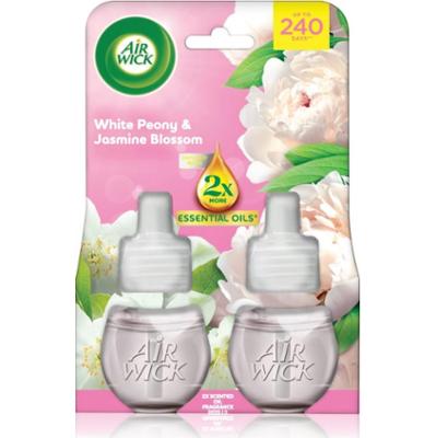 Air Wick Essential Oils White Peony & Jasmine Blossom napełnienie do elektrycznego dyfuzora 2x19 ml