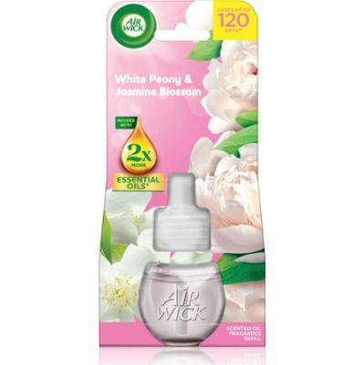 Air Wick Essential Oils White Peony & Jasmine Blossom napełnienie do elektrycznego dyfuzora 19 ml