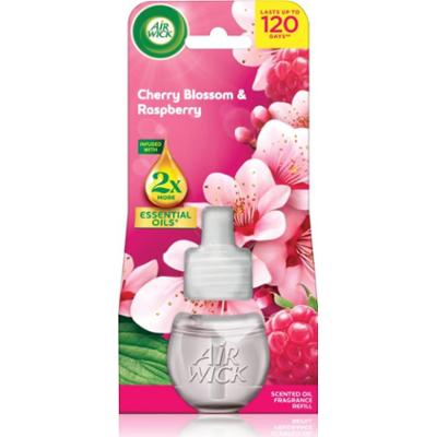 Air Wick Cherry Blossom & Rasberry napełnienie do elektrycznego dyfuzora 19 ml