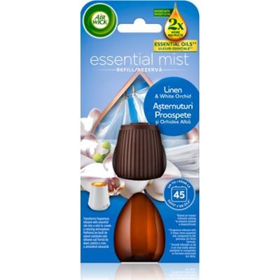 Air Wick Essential Oils Linen & White Orchid napełnianie do dyfuzorów 20 ml