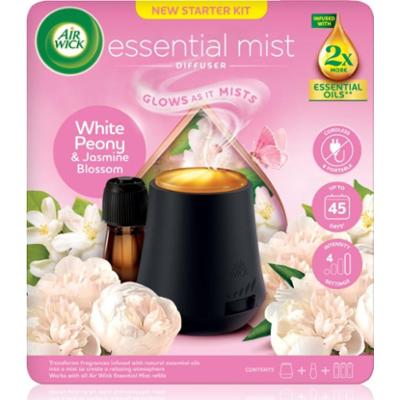 Air Wick Aroma Mist White Peony & Jasmine Blossom dyfuzor zapachowy z napełnieniem +baterie 1 szt.