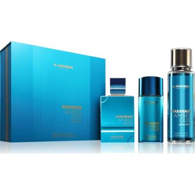 Al Haramain Amber Oud Aqua Dubai zestaw upominkowy unisex 1 szt.
