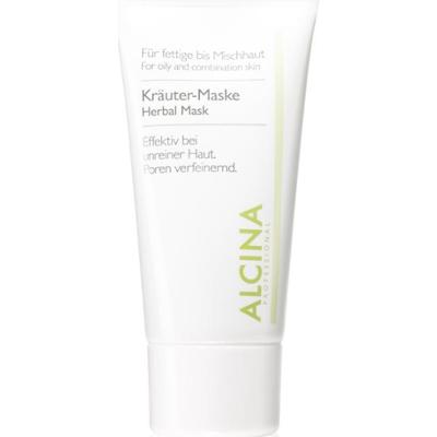 Alcina For Oily Skin maseczka ziołowa przeciw błyszczeniu i rozszerzonym porom 50 ml
