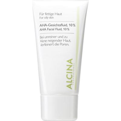 Alcina For Oily Skin fluid do twarzy z kwasami AHA 10% 50 ml