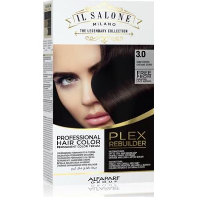 Alfaparf Milano Il Salone Milano Plex Rebuilder trwała farba do włosów odcień 3.0 - Dark Brown 1 szt.