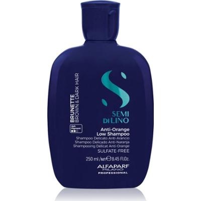 Alfaparf Milano Semi di Lino Brunette szampon tonujący szampon neutralizujący rude odcienie 250 ml
