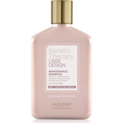 Alfaparf Milano Keratin Therapy Lisse Design delikatny szampon do nabłyszczania i zmiękczania włosów 250 ml