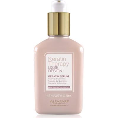 Alfaparf Milano Keratin Therapy Lisse Design serum nawilżające do nabłyszczania i zmiękczania włosów 125 ml