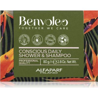 Alfaparf Milano Benvoleo Daily organiczny szampon w kostce 3 w 1 80 g