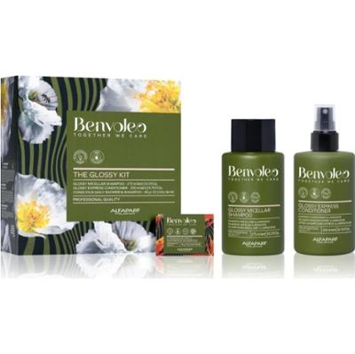 Alfaparf Milano Benvoleo Glossy zestaw upominkowy do nabłyszczania i zmiękczania włosów
