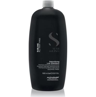 Alfaparf Milano Semi di Lino Sublime szampon oczyszczająco-detoksykujący do wszystkich rodzajów włosów 1000 ml