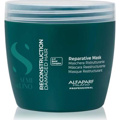 Alfaparf Milano Semi di Lino Reconstruction Reparative maseczka regenerująca do włosów zniszczonych 500 ml