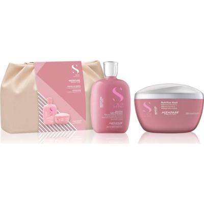 Alfaparf Milano Semi di Lino Moisture Duo Kit zestaw upominkowy do włosów suchych