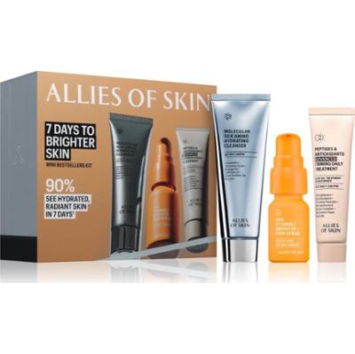 Allies of Skin 7 Days to Brighter Skin Kit zestaw podróżny z efektem rozświetlającym