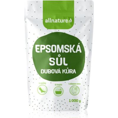 Allnature Epsom salt Oak Bark sól do kąpieli 1000 g